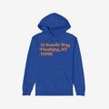 New York Baseball Stadium NYM Address Hoodie & Sweatshirt
