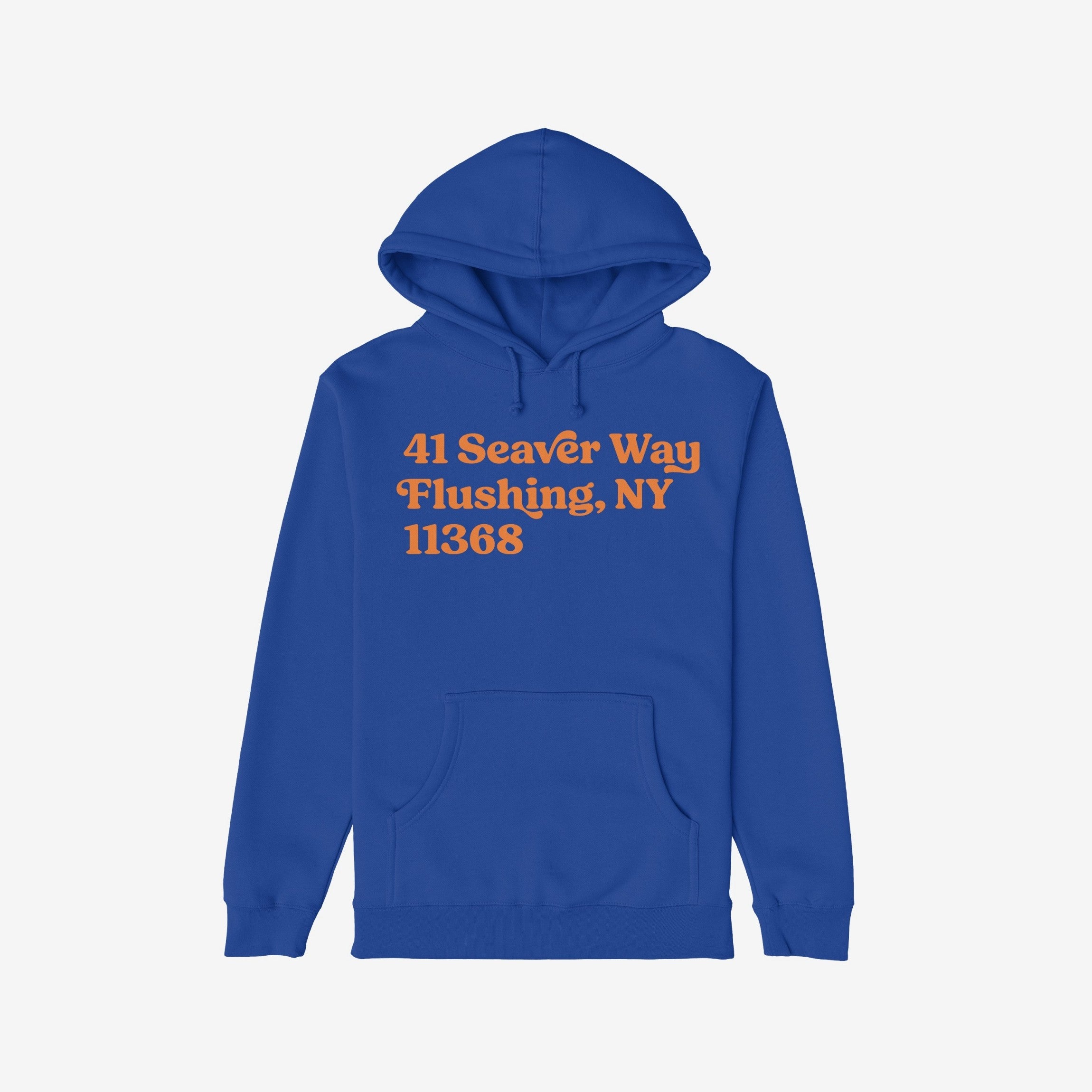 New York Baseball Stadium NYM Address Hoodie & Sweatshirt