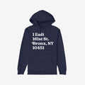 New York Baseball Stadium NYY Address Hoodie & Sweatshirt