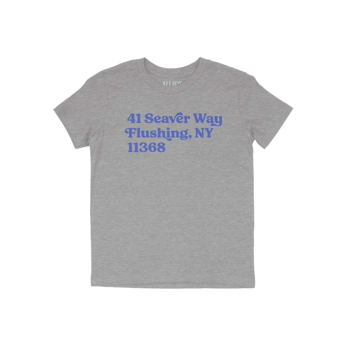 New York Baseball Stadium NYM Address Kids T-shirt