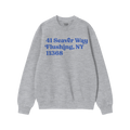 New York Baseball Stadium NYM Address Sweatshirt