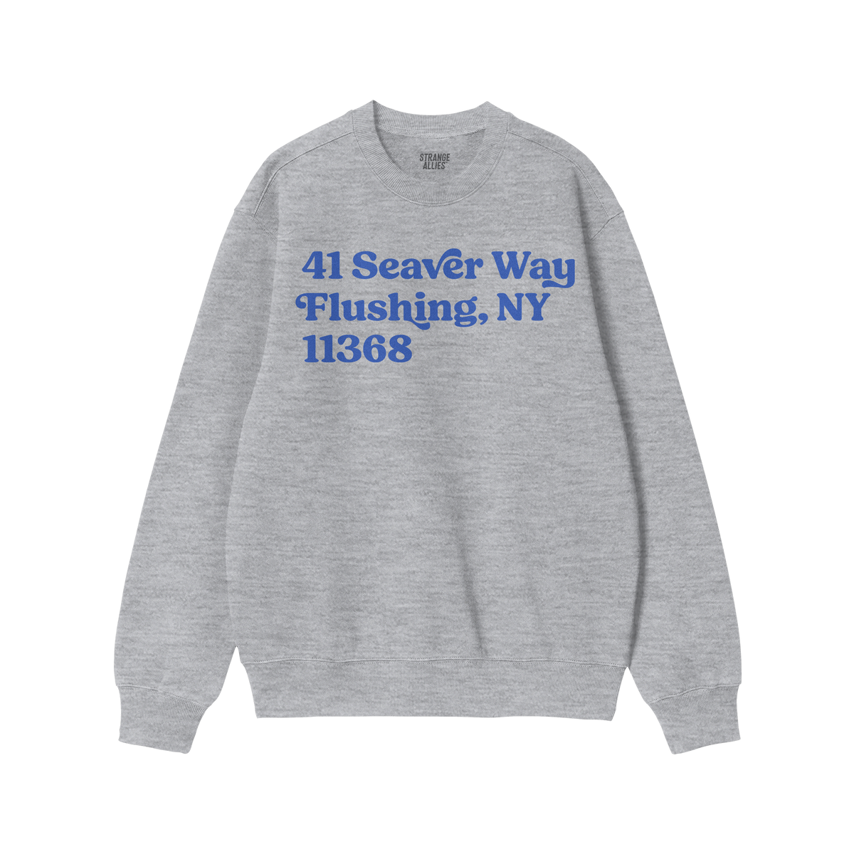 New York Baseball Stadium NYM Address Sweatshirt