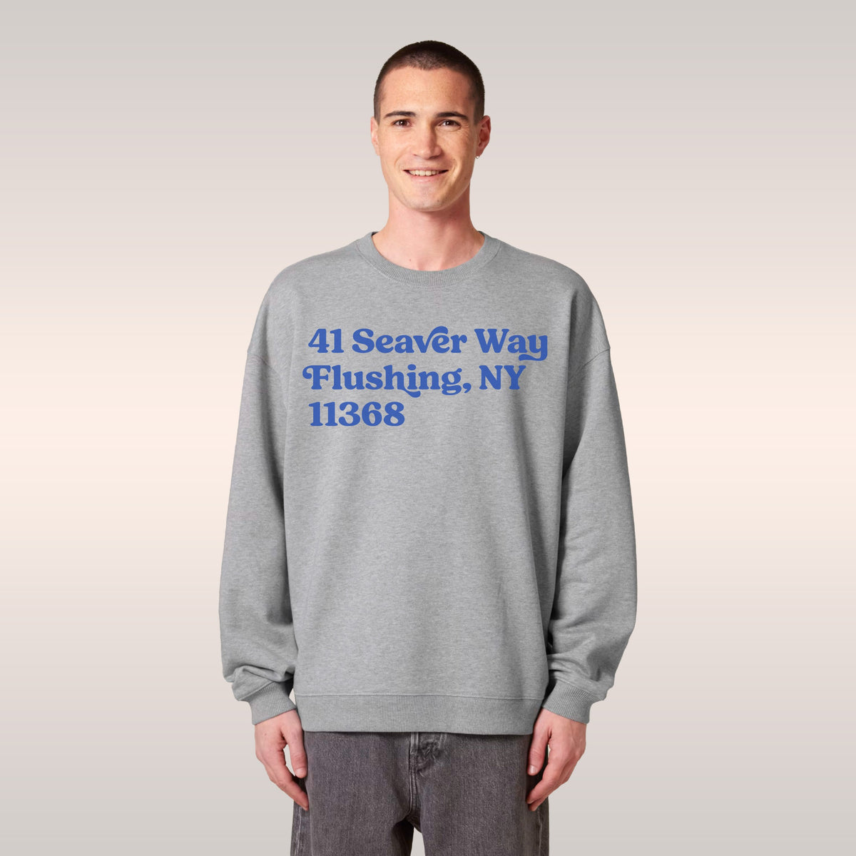 New York Baseball Stadium NYM Address Sweatshirt