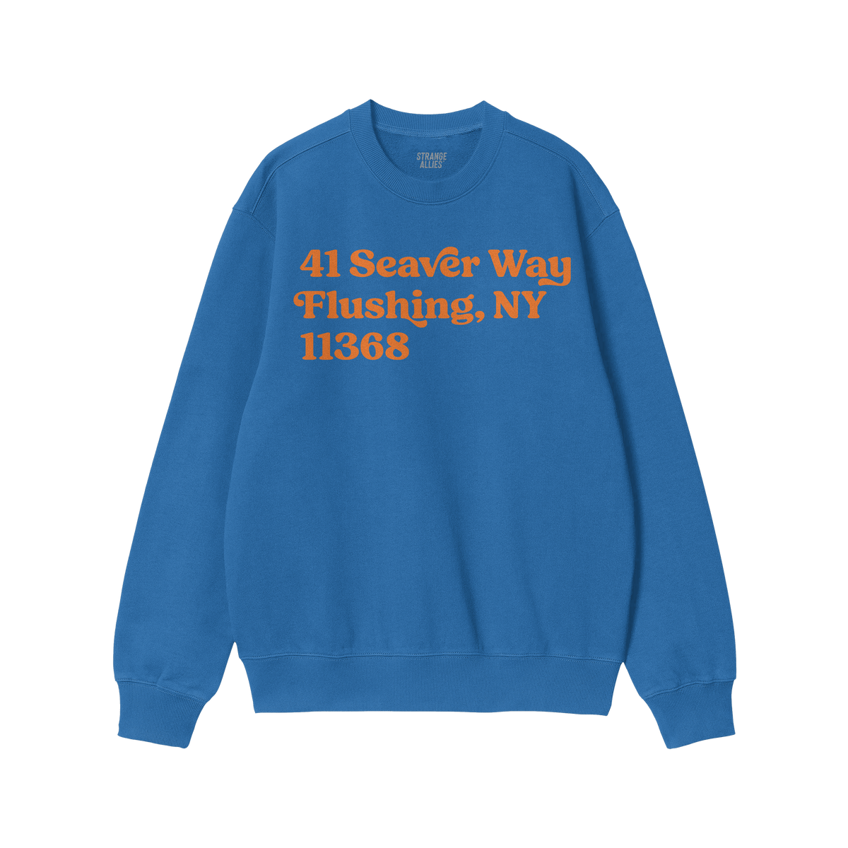 New York Baseball Stadium NYM Address Sweatshirt