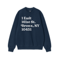 New York Baseball Stadium NYY Address Sweatshirt