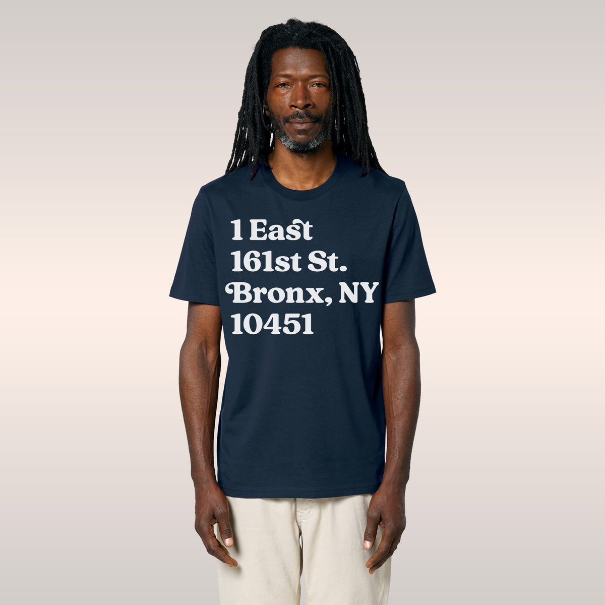 New York Baseball Stadium NYY Address T-shirt