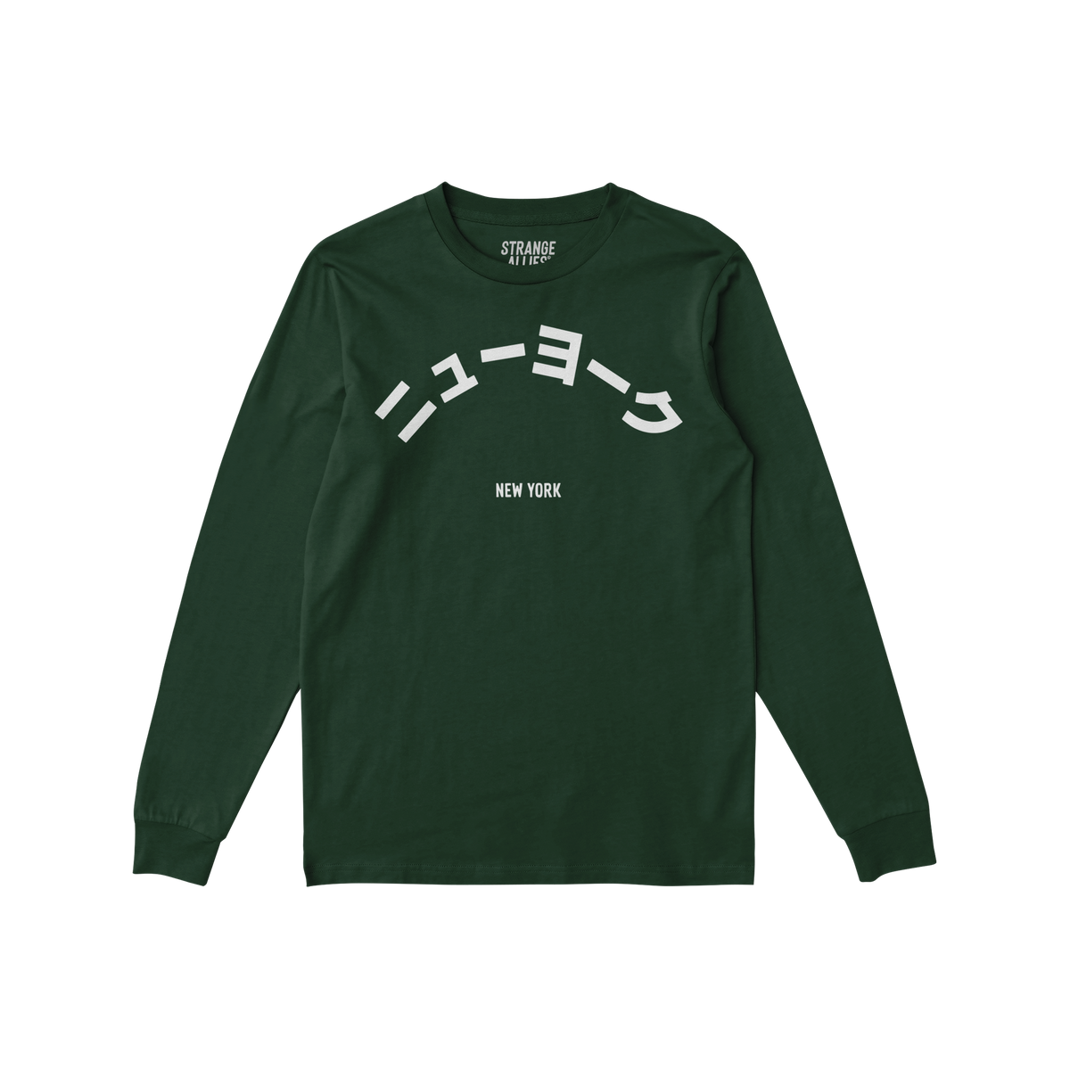 New York Japanese Long Sleeve T-shirt