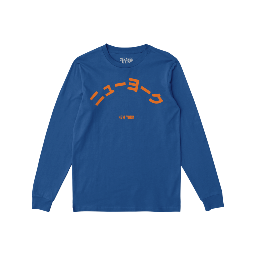 New York Japanese Long Sleeve T-shirt