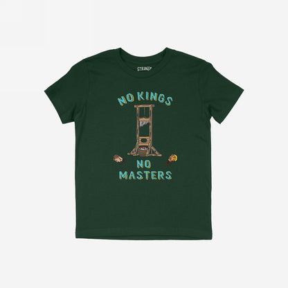 No Kings No Masters Kids T-shirt