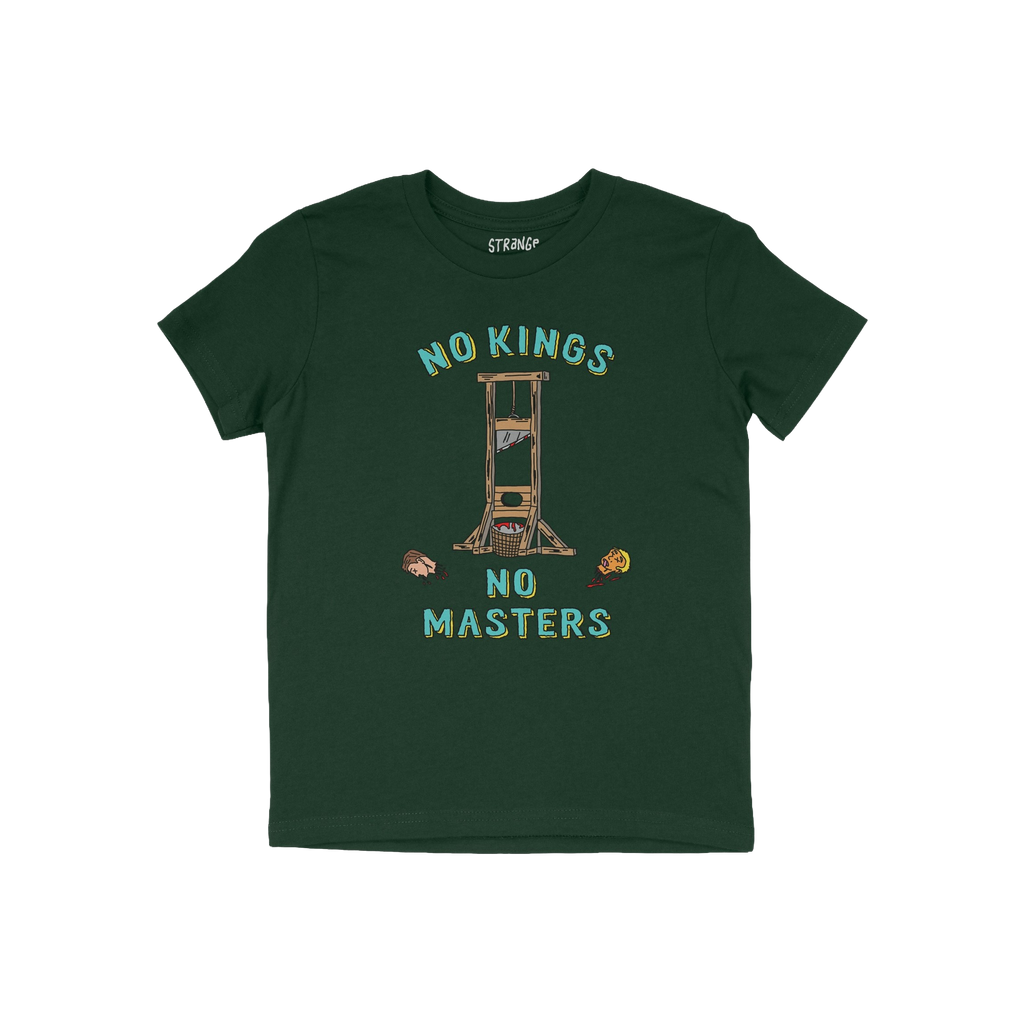 No Kings No Masters Kids T-shirt