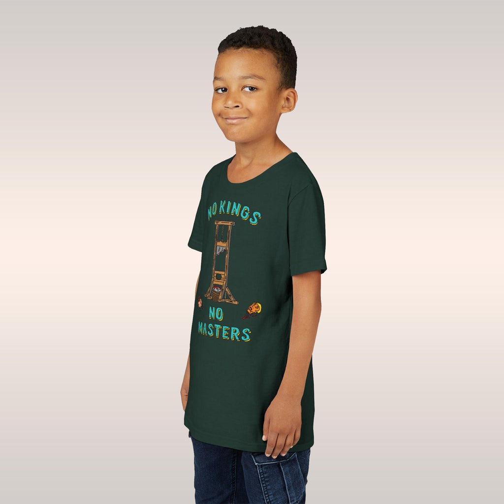 No Kings No Masters Kids T-shirt