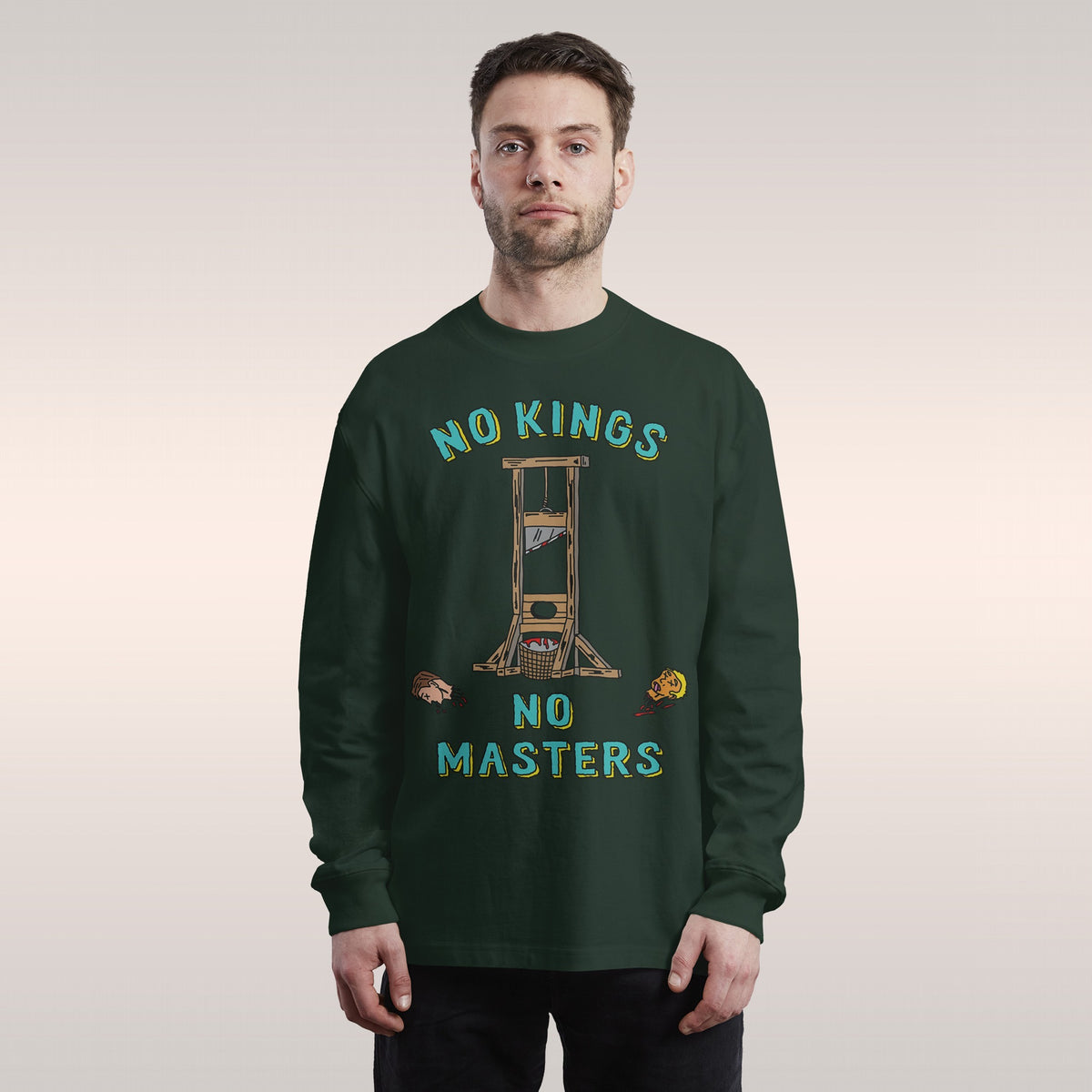 No Kings No Masters Long Sleeve T-shirt