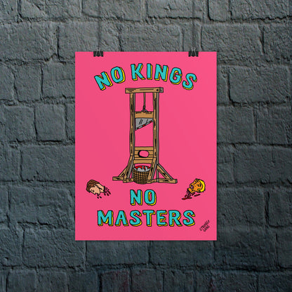 No Kings No Masters Poster
