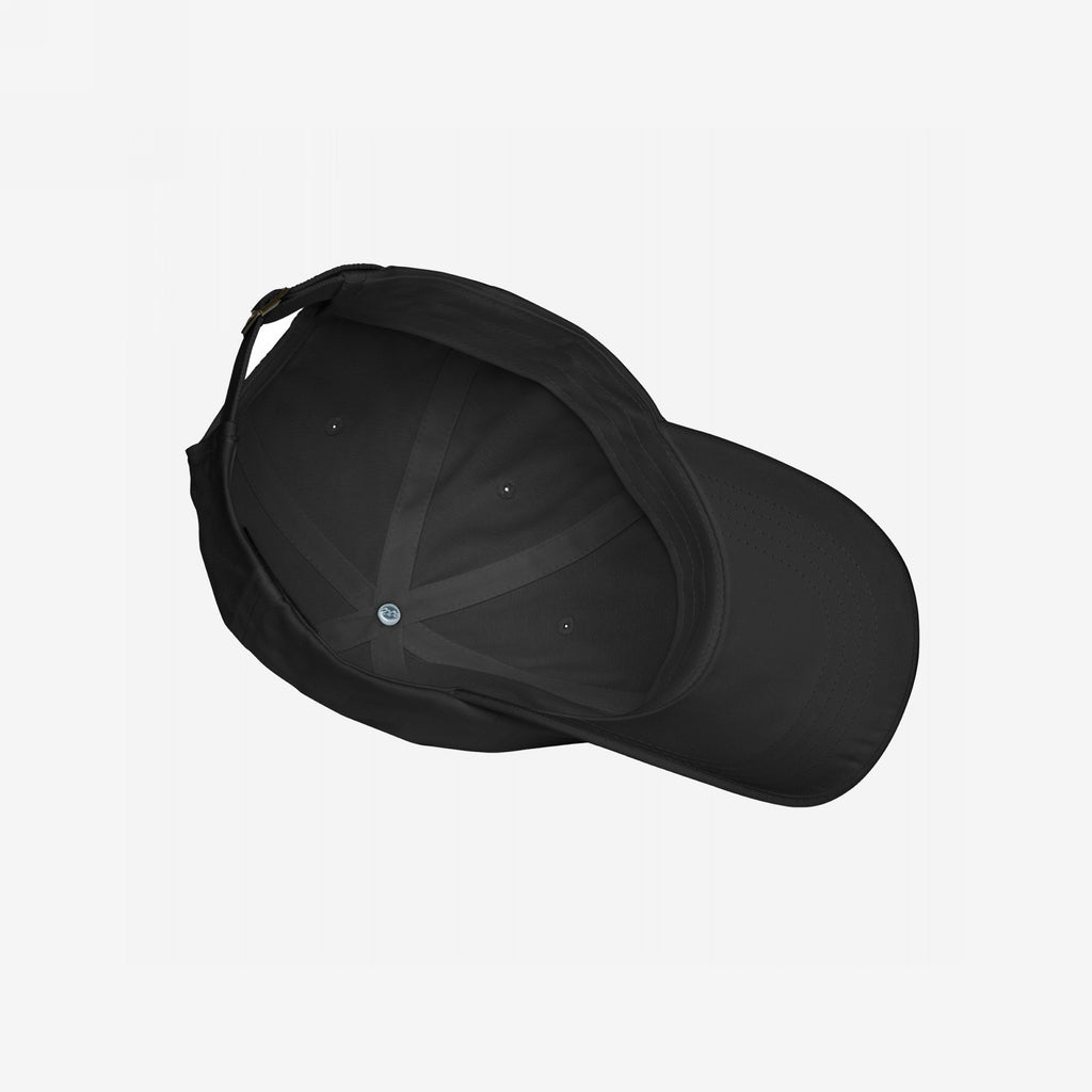 No More Wars Hat viewed from above, showcasing its six-panel construction, visible stitching, and adjustable strap. This cap embodies a powerful anti-war message, promoting peace and resistance.