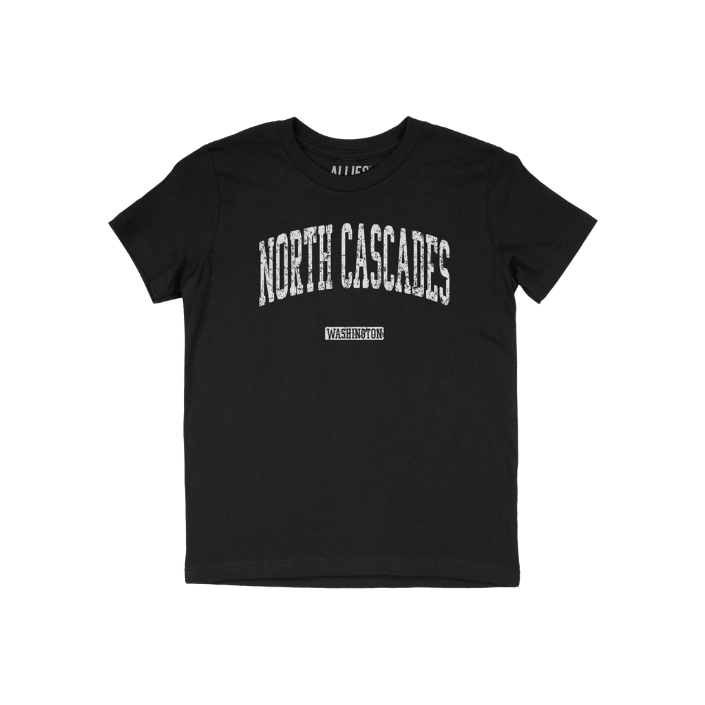 North Cascades Washington Kids T-shirt