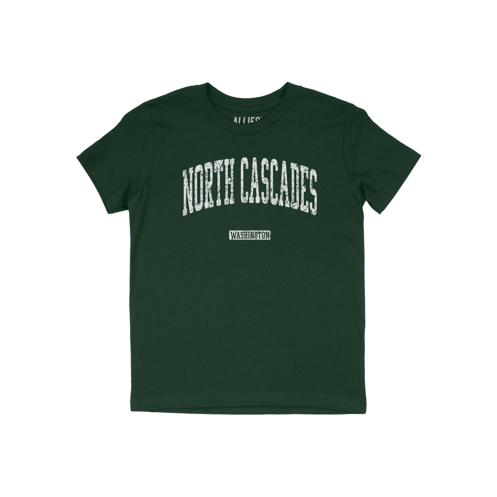 North Cascades Washington Kids T-shirt