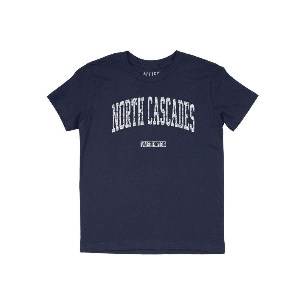 North Cascades Washington Kids T-shirt