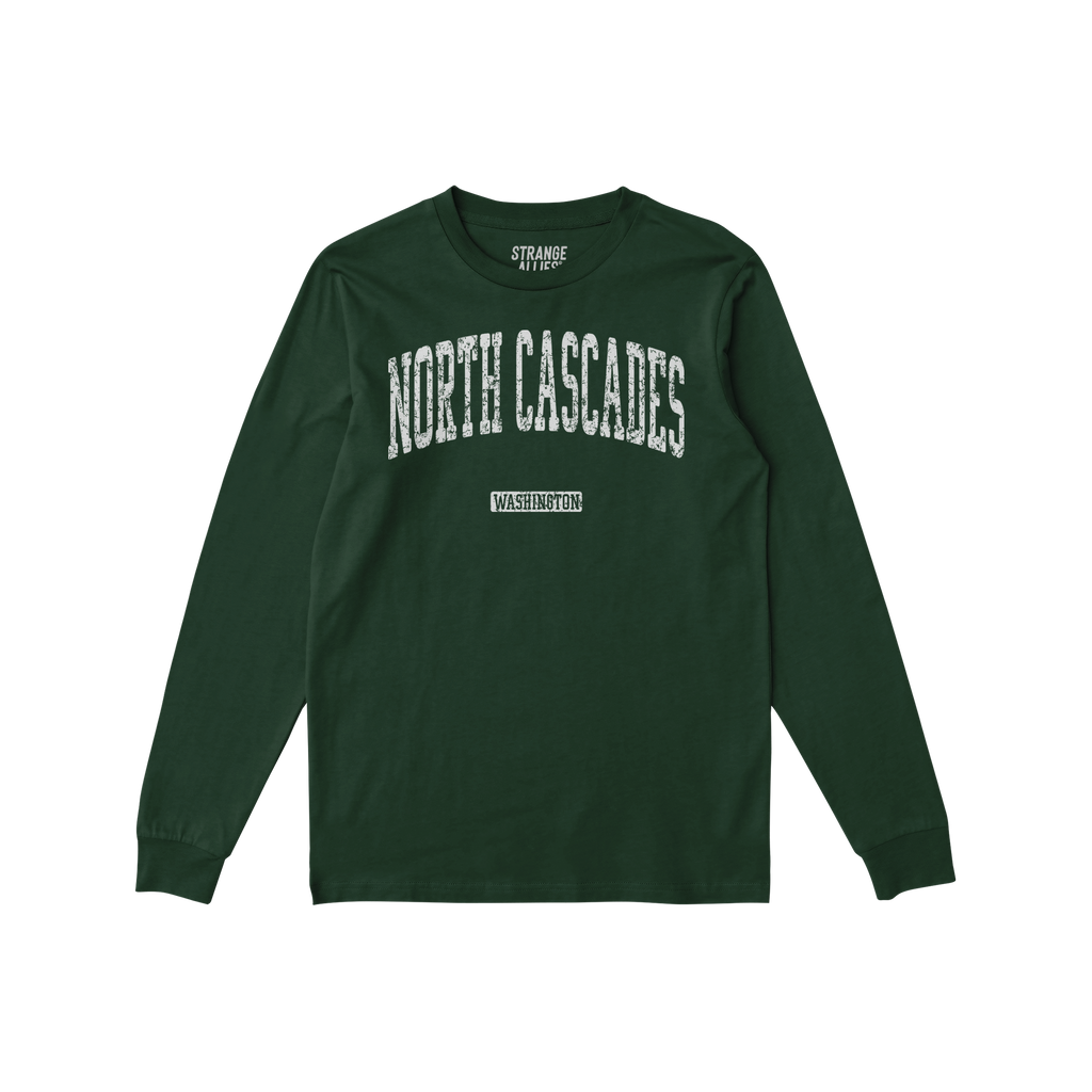North Cascades Washington Long Sleeve T-shirt