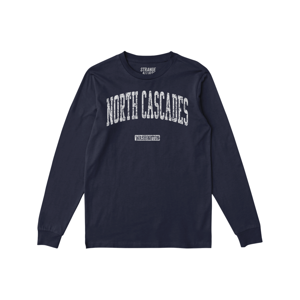 North Cascades Washington Long Sleeve T-shirt