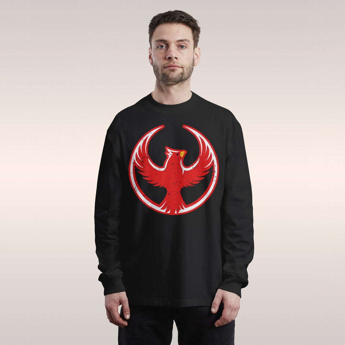 Northern Cardinal Rebel Alliance Long Sleeve T-shirt