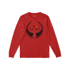 Northern Cardinal Rebel Alliance T-shirt featuring a distressed black phoenix-like bird graphic with a yellow beak inside a c