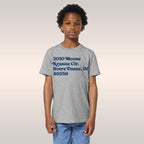 Notre Dame Football Stadium Address Kids T-shirt
