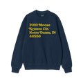 Notre Dame Football Stadium Address Sweatshirt