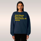 Notre Dame Football Stadium Address Sweatshirt