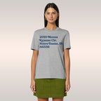 Notre Dame Football Stadium Address T-shirt