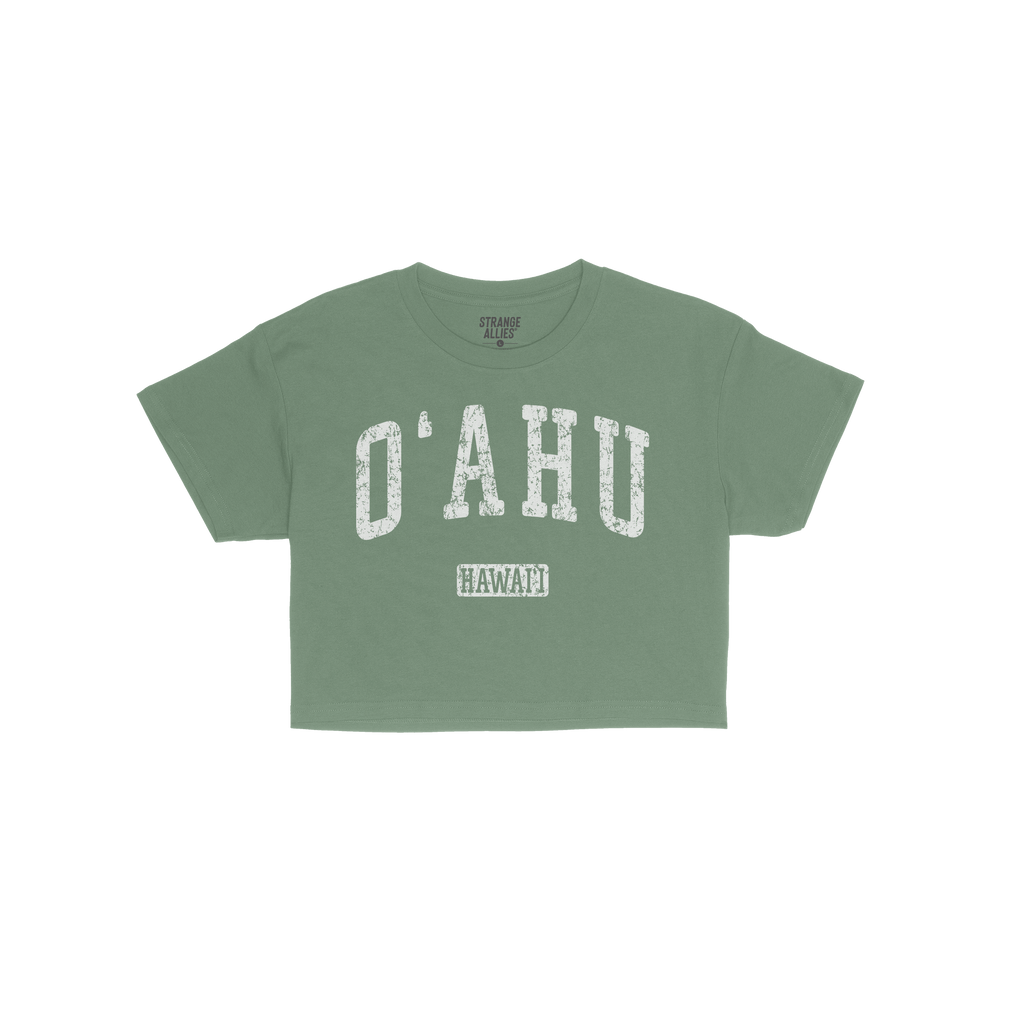 Oahu Hawaii Crop Top