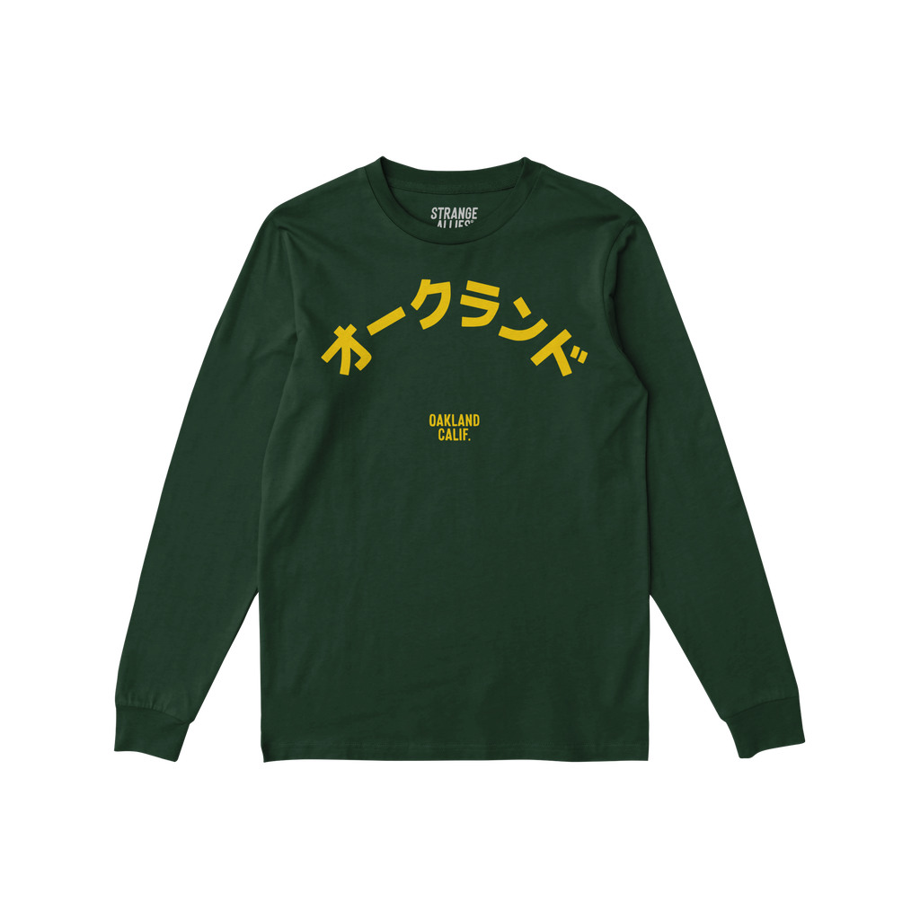 Oakland Japanese Long Sleeve T-shirt