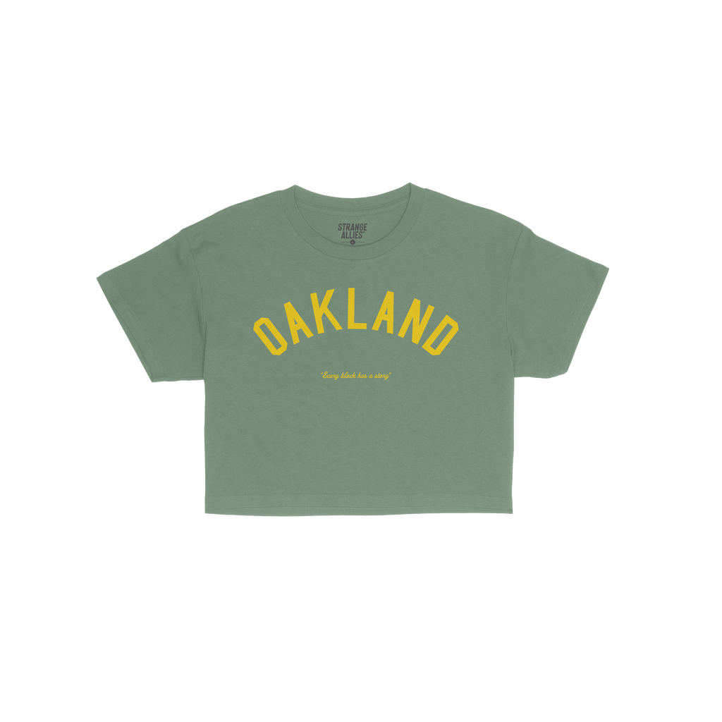 Oakland Story Crop Top