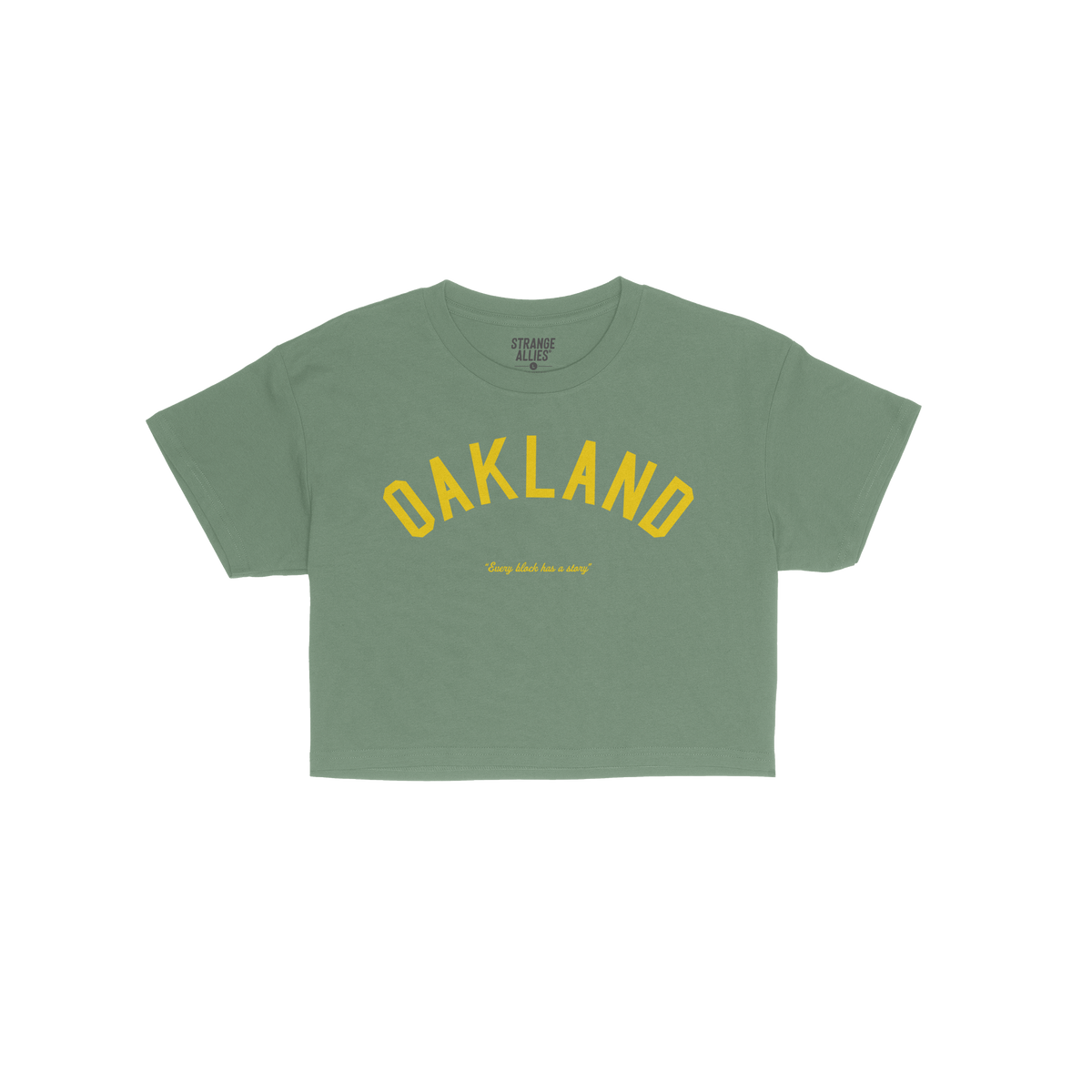 Oakland Story Crop Top