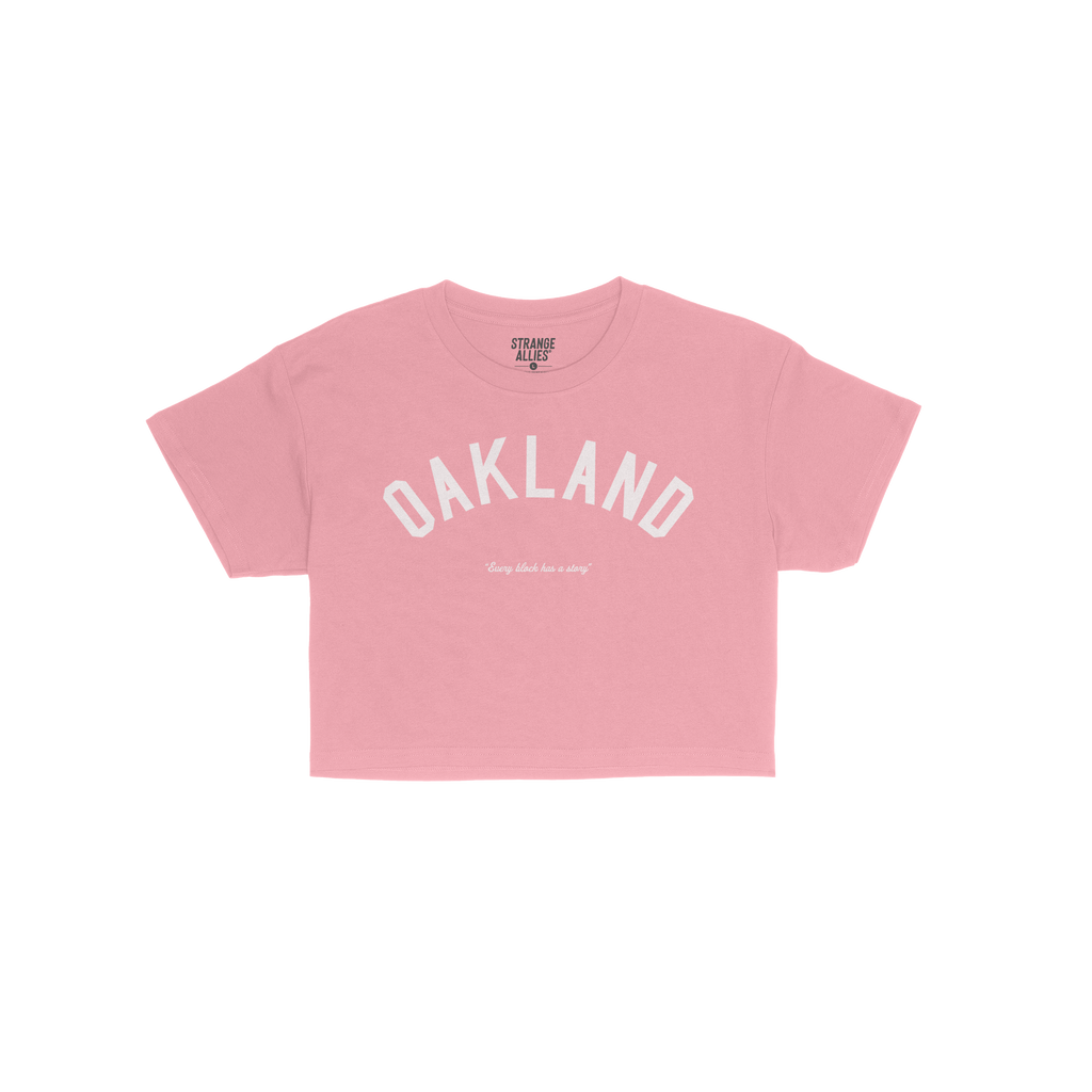 Oakland Story Crop Top