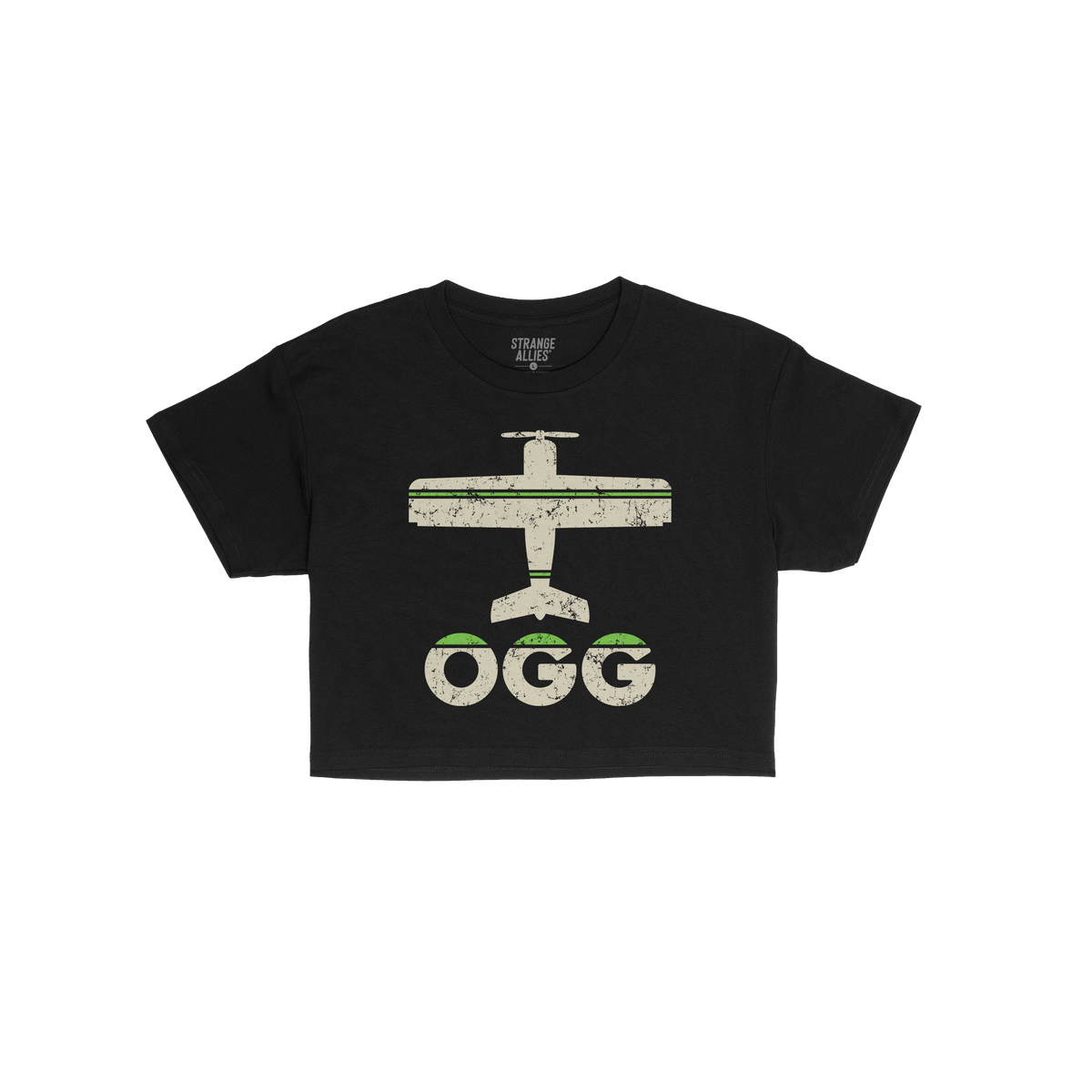 Kahului OGG Airport Maui Crop Top