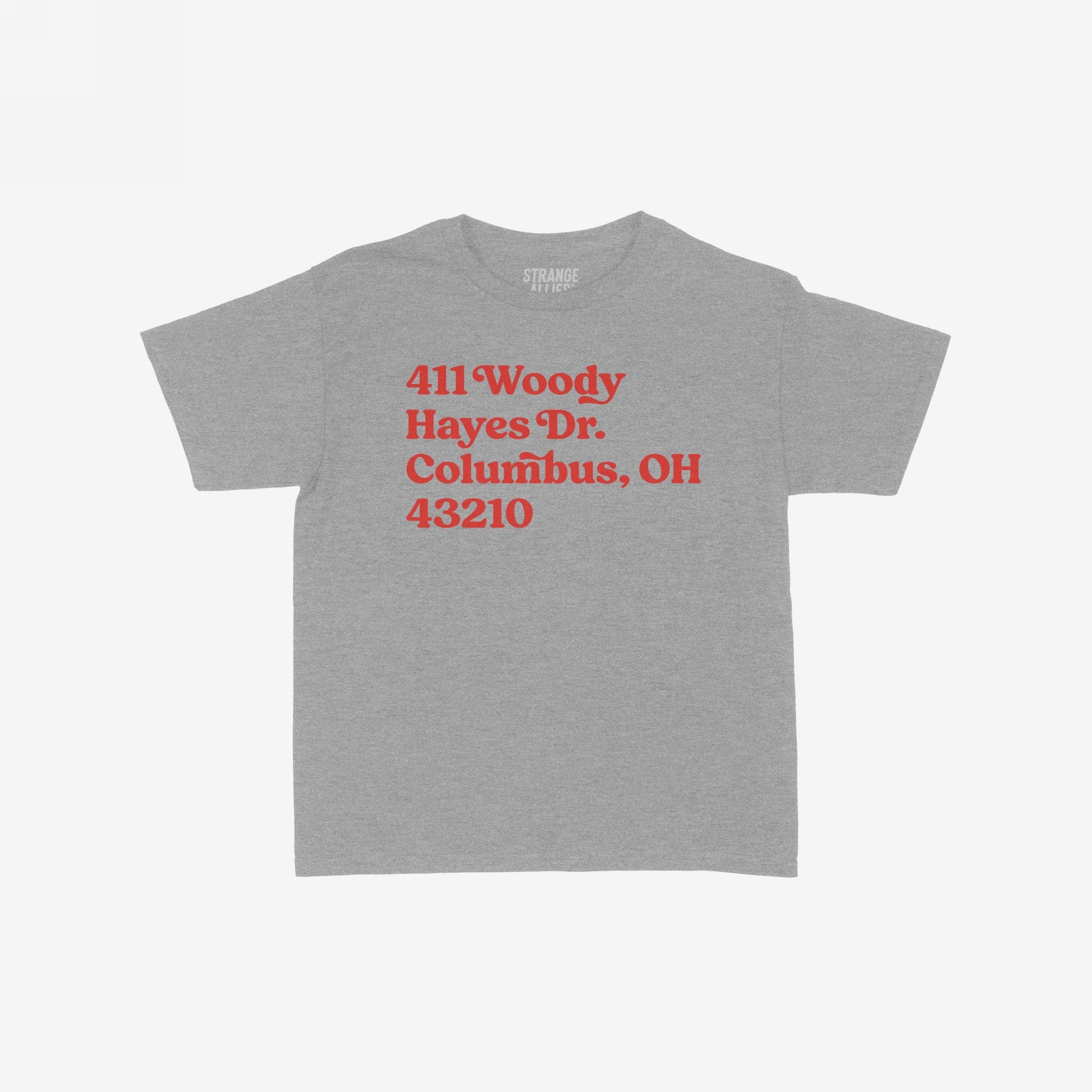 Ohio State Football Stadium Address Women's Baby Tee