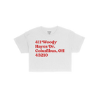 Ohio State Football Stadium Address Crop Top