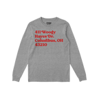 Ohio State Football Stadium Address Long Sleeve T-shirt