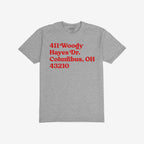 Ohio State Football Stadium Address T-shirt