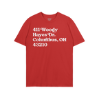 Ohio State Football Stadium Address T-shirt