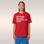 Ohio State Football Stadium Address T-shirt