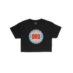 Chicago ORD O'Hare Airport Badge Crop Top