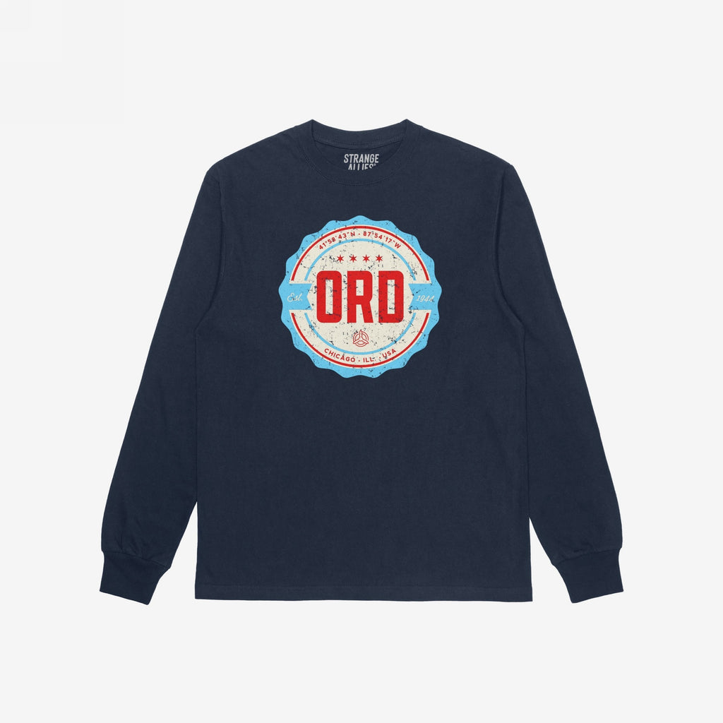 Chicago ORD O'Hare Airport Badge T-shirt