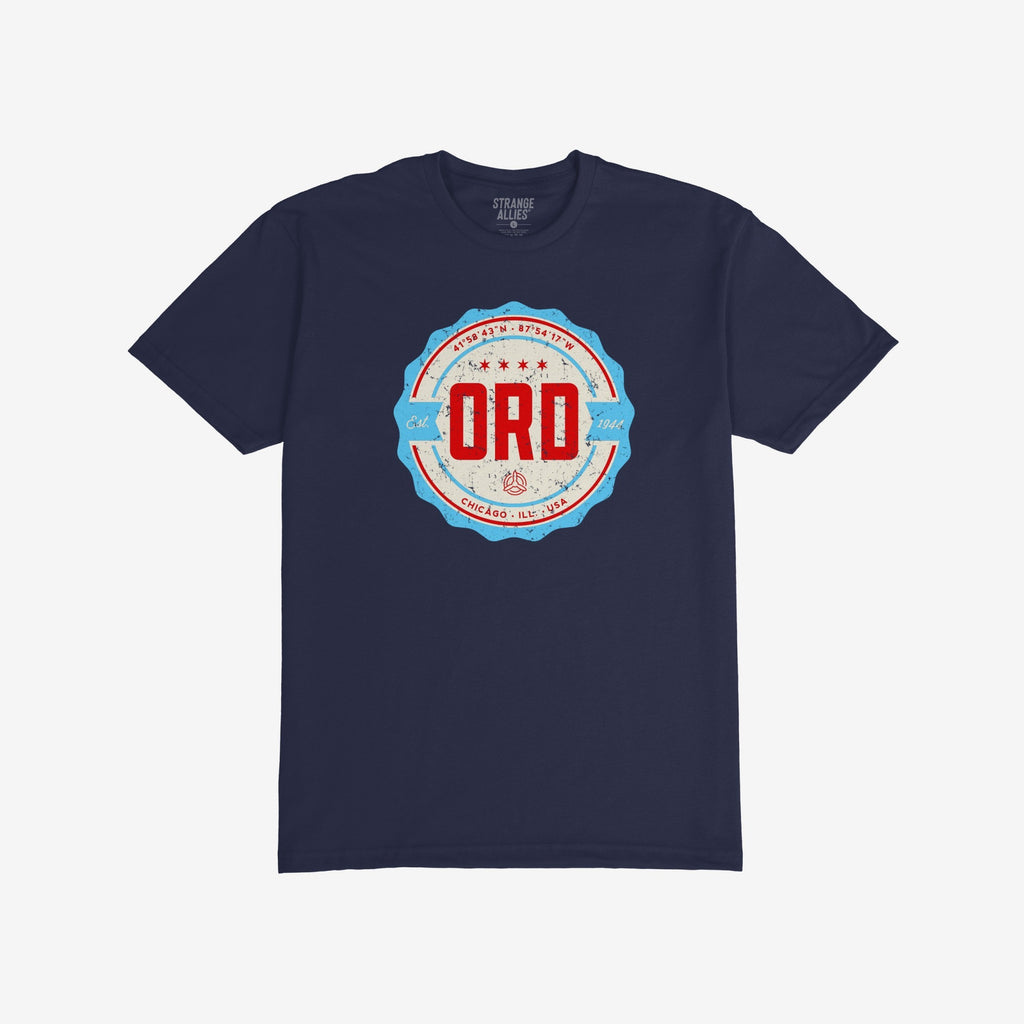 Chicago ORD O'Hare Airport Badge T-shirt