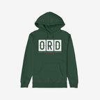 Chicago ORD O'Hare Airport Flipboard Hoodie & Sweatshirt