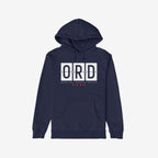 Chicago ORD O'Hare Airport Flipboard Hoodie & Sweatshirt