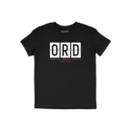 Chicago ORD O'Hare Airport Flipboard Kids T-shirt