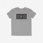Chicago ORD O'Hare Airport Flipboard T-shirt