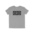 Chicago ORD O'Hare Airport Flipboard Kids T-shirt