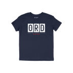 Chicago ORD O'Hare Airport Flipboard Kids T-shirt